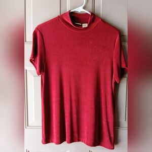 Linden Rich Red Short Sleeve Tee